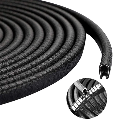 $9.69 • Buy 6m Rubber Seal Strip Decoration Car Parts Door Window Push-On Pinch Weld Trim
