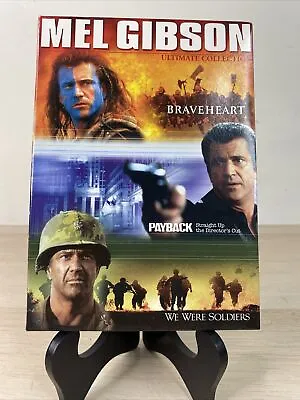 Mel Gibson Ultimate Collection (DVD 2007) Payback We Were Soldiers Braveheart • $11.96