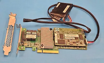 LSI MegaRAID 9364-8i SAS3108 LENOVO 03T6792 12G RAID Controller Card 1GB BATTERY • $99