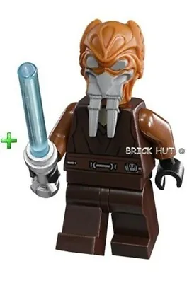 £99.91 • Buy Lego Star Wars - Plo Koon Jedi - Ultra Rare Dark Tan Shirt - 75045 - 2014 - New