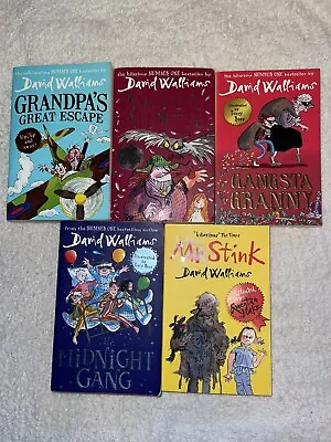 David Walliams Book Bundle X 5 Free P&P Lots Listed (Xxx) • £12.99