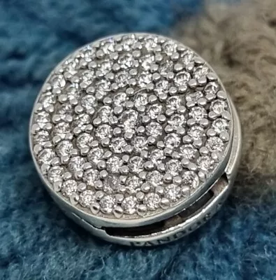Genuine Pandora Reflexions Silver Dazzling Elegance Clip Charm 💕 S925 ALE  • £25