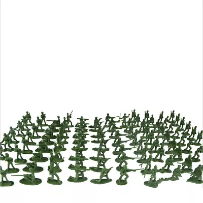 72 Piece Kids Military Playset Figures & Accessories Soldiers Pretend Play Toy • £11.99