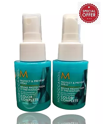 Moroccanoil Protect & Prevent  Spray Color Complete 1.7 Fl Oz/50ml (  Lot Of 2) • $26.99