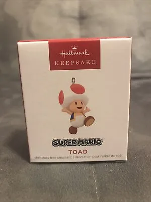 2023 Hallmark TOAD SUPER MARIO Miniature Mini Keepsake Christmas Ornament • $14.30