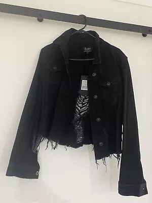 Bardot Black Denim Jacket • $30