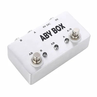  Hand Made ABY Selector Combiner Switch AB Box Pedal-TRUE BYPASS • $23.99