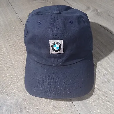 Vintage BMW Hat Blue LIFESTYLE Adjustable Dad Cap USA Made • $17.99
