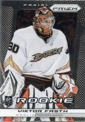 13/14 Panini Prizm Rookie Rc #205 Viktor Fasth Ducks *45464 • $1.99