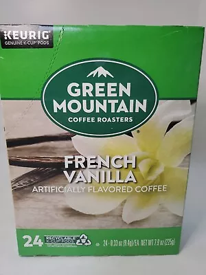 $18.90 • Buy Green Mountain Coffee Roasters French Vanilla 24 K -Cup.Exp.02/24