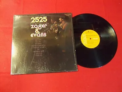 Zager & Evans 1969 Lp  2525  In Shrink On Classic Rock Vintage Vinyl! • $2.99