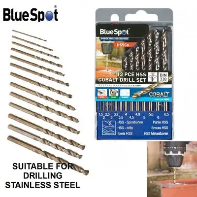 £10.38 • Buy  20341 Cobalt Steel Drill Bit Set For Stainless Steel Metal Wood