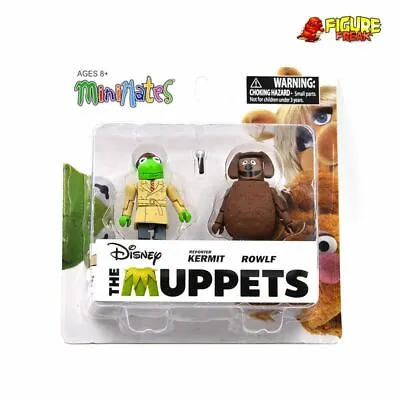 The Muppets Minimates Series 2 Reporter Kermit & Rowlf • $11.04