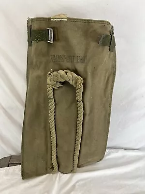 WW2 US Army Bailey Bridge Accessories Bag 28x18 Nice • $33