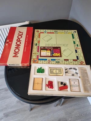 Vintage Waddingtons Original Monopoly Classic 1972 Edition Board Game Complete  • £9.99