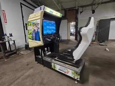 Initial D Ver. 3 Sit Down Arcade Racing Game Twin Cabinet • $119.60