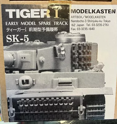 Modelkasten Sk-5 Tiger I Early Model Spare Track • $20