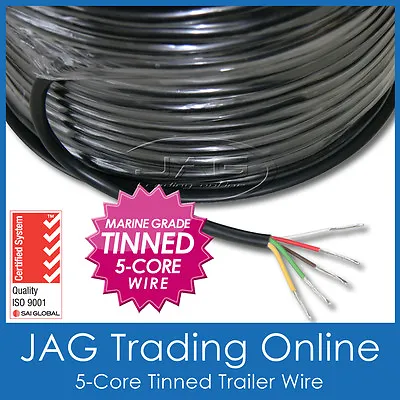 5-core Marine Grade Tinned Wire - Trailer/boat/automotive/rv/electrical Cable • $12.50