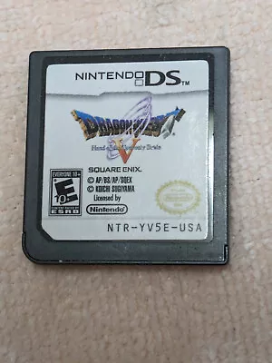 DS Dragon Quest V: Hand Of The Heavenly Bride (Nintendo DS) Cart Only Authentic • $140