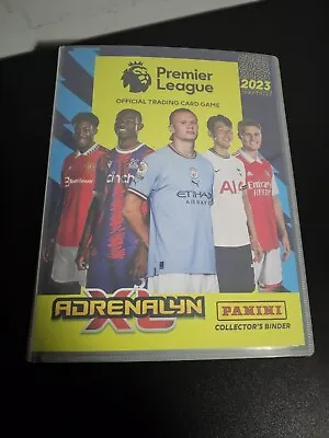 Panini Adrenalyn XL Premier League 2022/23  Collectors Binder +  Over 400 Cards  • £25