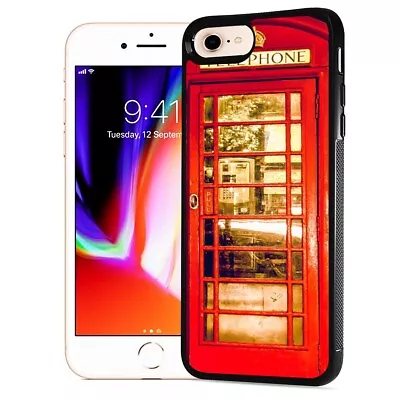 ( For IPod Touch 5 6 7 ) Back Case Cover PB12295 Red Phone Booth • $9.99