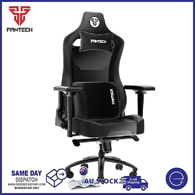 $399 • Buy Fantech Gaming / Office Chair PU Leather 4D Pink / White Recline Ergonomic Chair