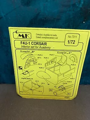 1/72 Resin And PE Detail Set For 1/72 Academy F4U Corsair • $0.99