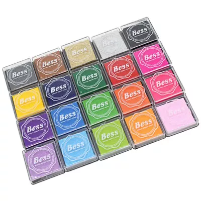 Rainbow Ink Pad Scrapbooking Ink Pads Craft Stamps Coloured Ink Pads Ink Pad Set • £12.25