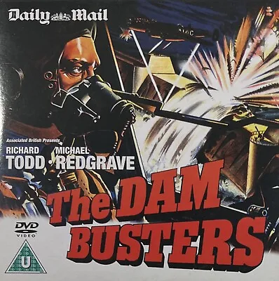 The Dam Busters - Richard ToddMichael Redgrave - Promotional DVD - Card Sleeve • £2.50