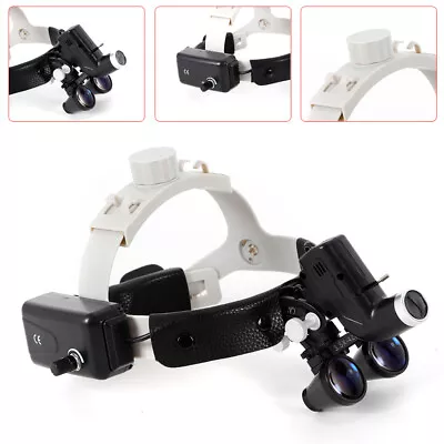3.5*420mm Binocular Loupes Medical Surgical Optical Magnifier With LED Headlight • $137.75