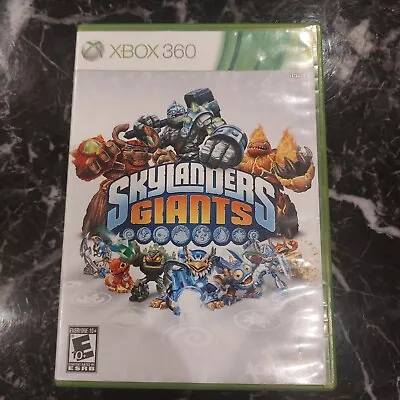 Skylanders Giants (Microsoft Xbox 360 2012) Game With Case Activision Used • $7.77
