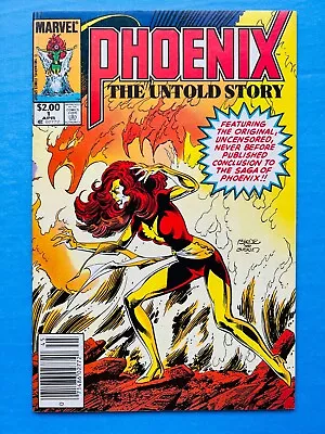 Phoenix The Untold Story #1 VF+ Newsstand  Marvel Comics 1984 • £10.86