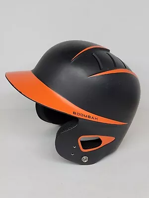 Boombah Baseball Softball Batting Helmet Black Orange OSFM • $19.99