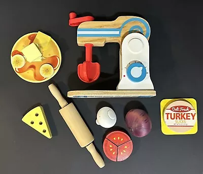 Wooden Play Food And Toy Mixer • $10