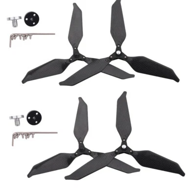 $54.50 • Buy Low-Noise Advanced Full Carbon Fiber Propellers 3-Blade For DJI Phantom 4/PRO AU
