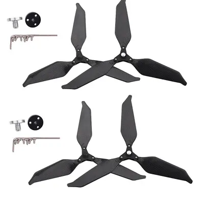 $57.99 • Buy Propellers For DJI Phantom 4/PRO Low-Noise Advanced Full Carbon Fiber 3-Blade