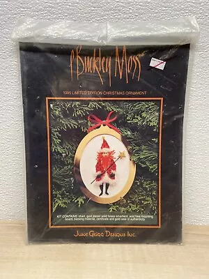 Vintage 1995 P.Buckley Moss Christmas Ornament Cross Stitch Craft Book • $8.50