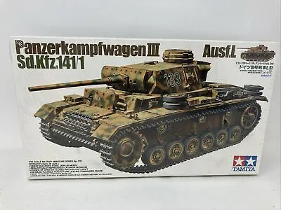German Pz.Kpfw III Ausf Plastic Model Kit Tamiya 1:35 #35215 • $35
