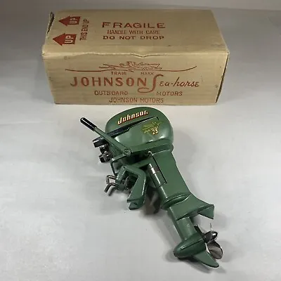 Vintage Model Boat Johnson Sea Horse Outboard Miniature Motor  • $549