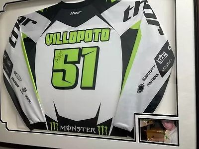 Ryan Villopoto Framed Autographed Signed Thor Jersey Memorabilia • $749