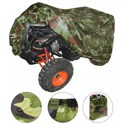 Waterproof ATV Cover M Heavy Duty 4 Wheeler Protector From Sun Snow Fit To 57  • $17.93