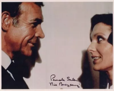 Pamela Salem Signed Photo As Miss Moneypenny / James Bonds Never Say Never Again • £139.75