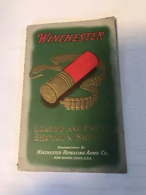 Vintage Rare Winchester Catalog/Brochure Shotgun Shells • $325