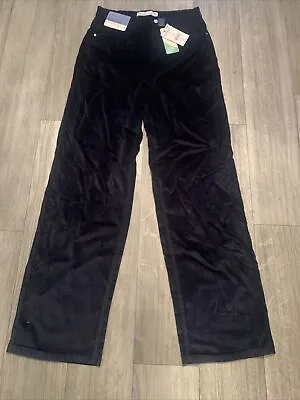£8.50 • Buy BNWTS Next Ladies Size 12L Navy Velvet Jeans Inside Leg 32