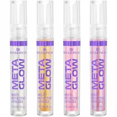 Essence Meta Glow Multi-Reflective Lip Gloss Translucent Shimmer Sparkle Vegan • £5.49