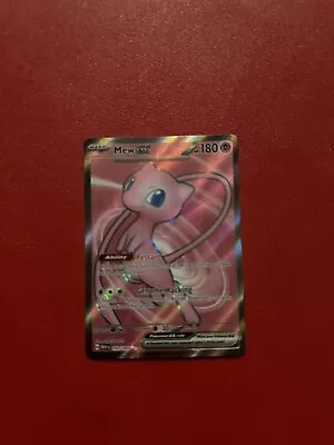 Pokémon TCG Mew Ex Scarlet & Violet-151 193/165 Holo Ultra Rare NM • $17.08