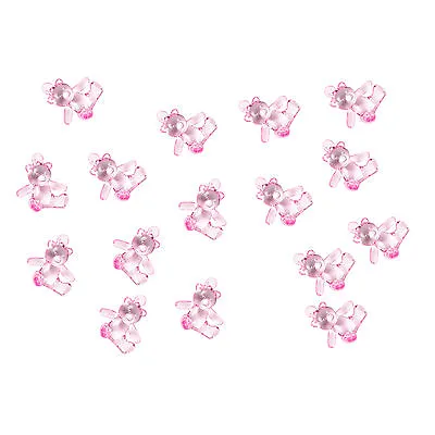 Baby Shower Charms: Pink Teddy Bears • £2.99