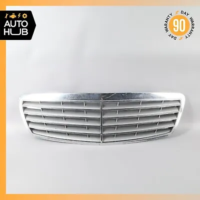 03-06 Mercede W211 E320 E500 E55 Hood Radiator Grille Grill Chrome OEM • $58.10