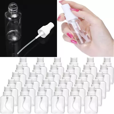 Fine Mist Mini Clear Spray Bottles With Pump Spray Cap Refill 30 Pack 30Ml(1Oz)  • $12.66