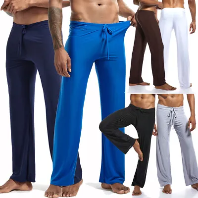 Mens Loose Jogging Pants Male Gym Fitness Sports Trousers Casual Yoga Sweatpants • $20.39